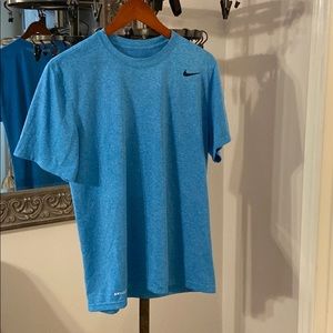 Blue Nike Mens DryFit Tshirt